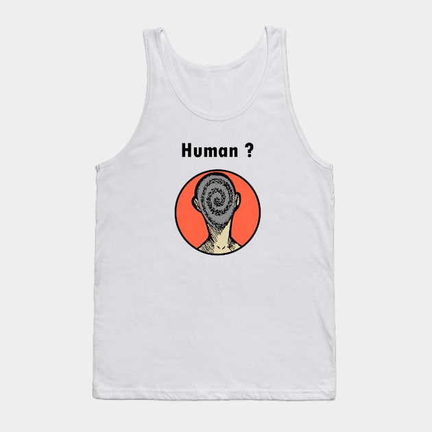 Human Tank Top by Rarfar_Store